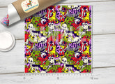 Zombie Patterned Adhesive Vinyl H056